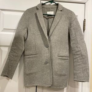 Sandro Grey Wool Blazer